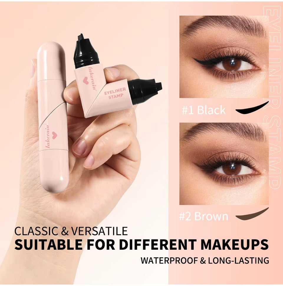 Close-up of NovaLiner waterproof eyeliner stamp tip